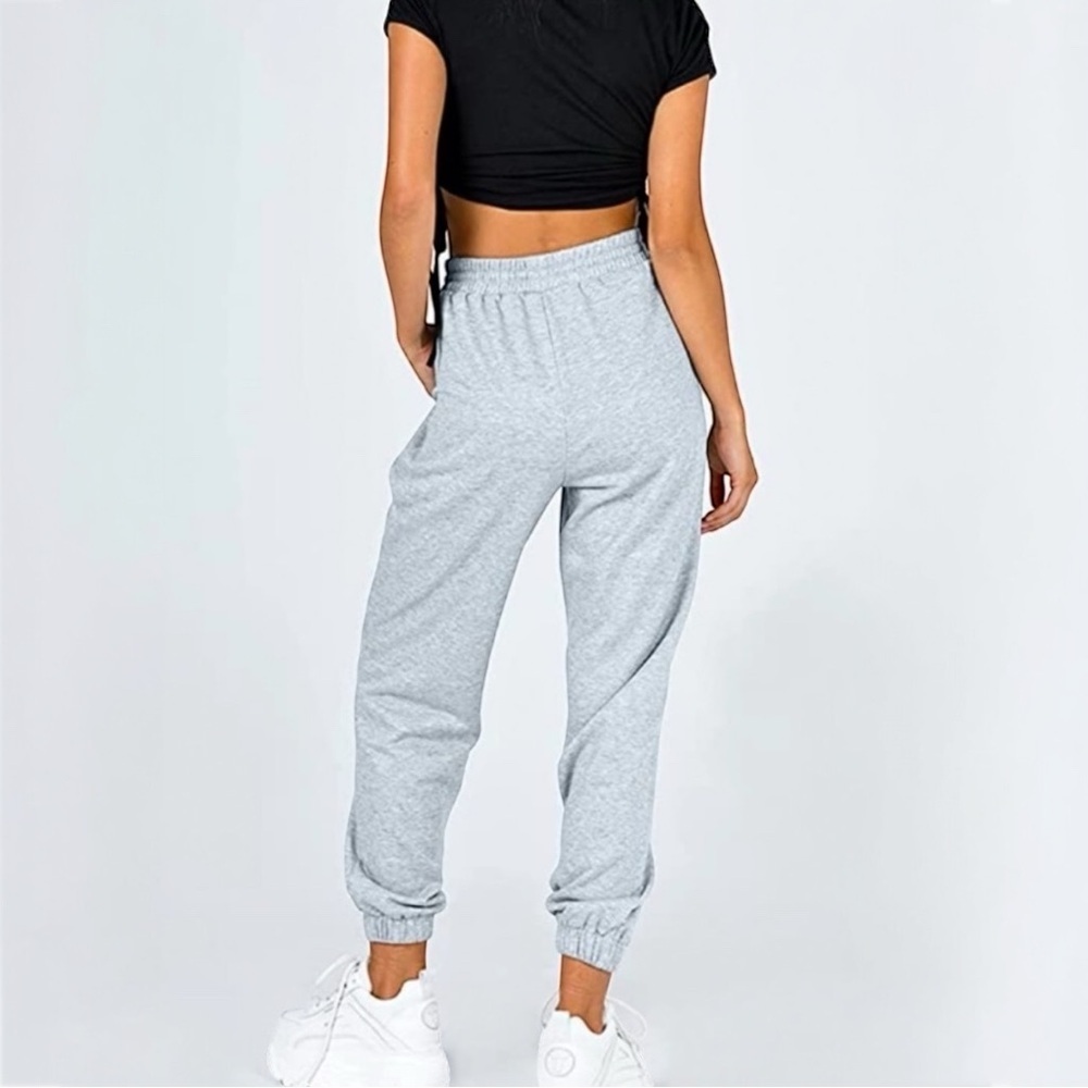 Automet Grey High-Rise Jogger Sweatpants NWT Women’s Sweatpants - Picture 4 of 6
